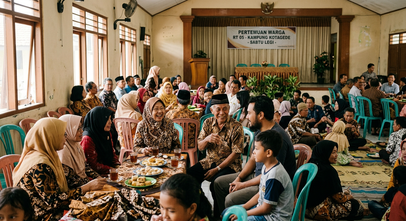 Pertemuan komunitas LIVESGP PONOROGO - masyarakat Indonesia berkumpul bersama